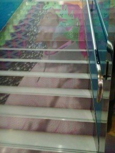 Dante Alighieri, nascosto nel profilo degli scalini