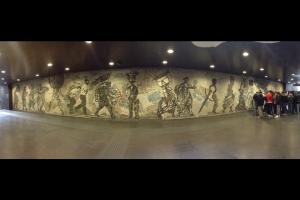 Il grande Mosaico della "Ferrovia di Napoli"